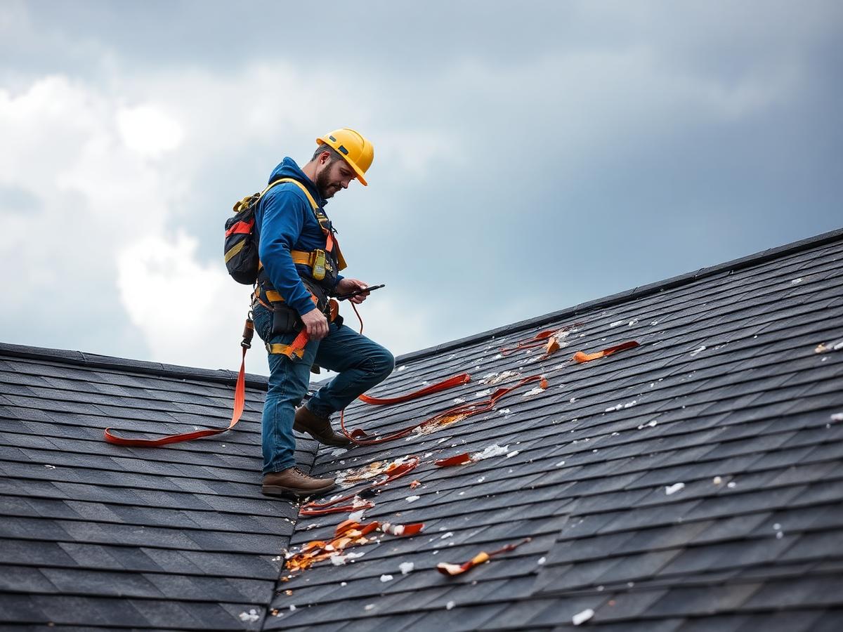 Storm & Hail Damage — Kaufman Roofing project